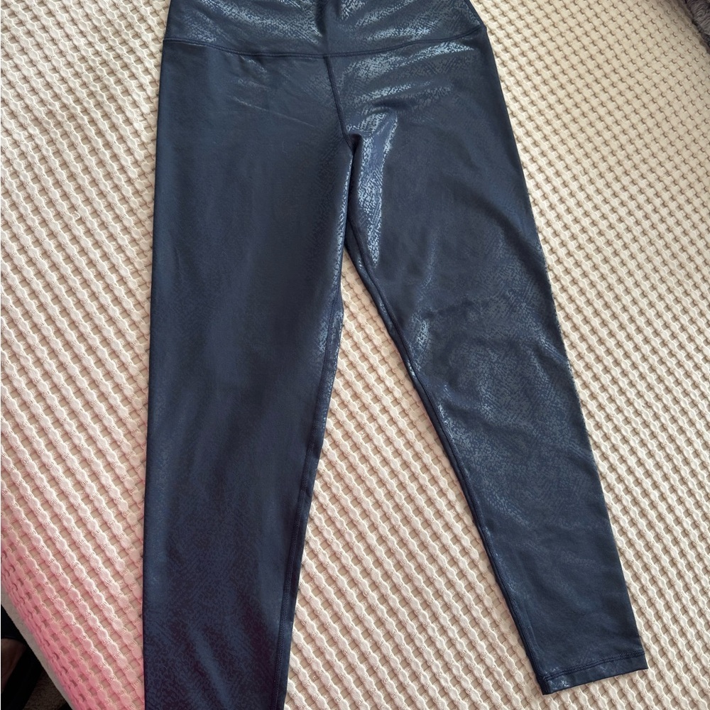 Offline by Aerie Faux Leather Snake Print Leggings | High Waisted | XL